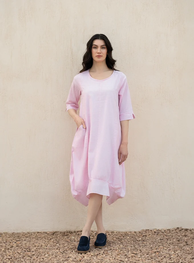 Loose Mid-Length Dress